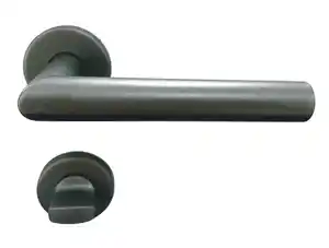 TrendLine WC-Türgriff-Garnitur BB Edelstahl kaschmiergrau Ø 49,1 mm