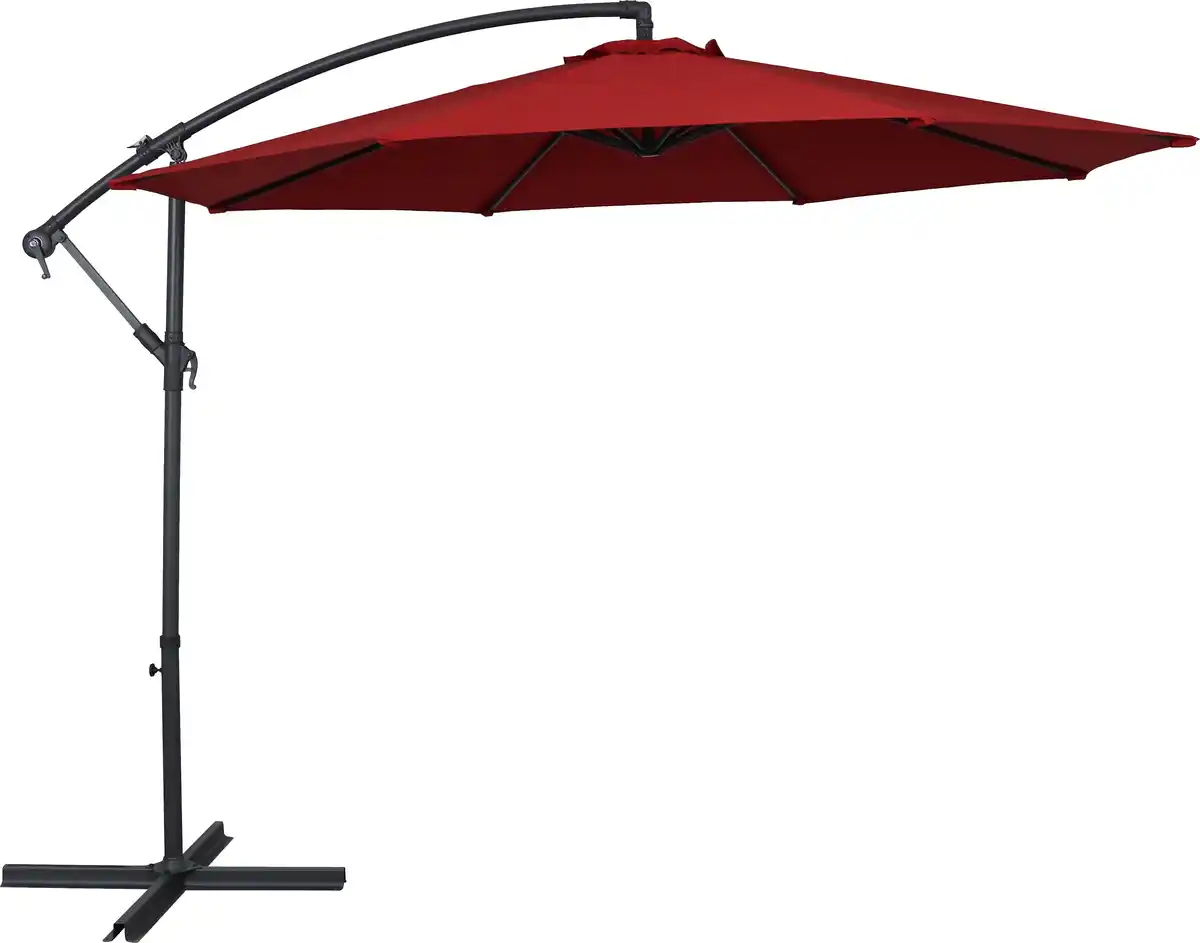 Bild 1 von TrendLine Ampelschirm dunkelrot Ø 300 cm inkl. Kreuzständer