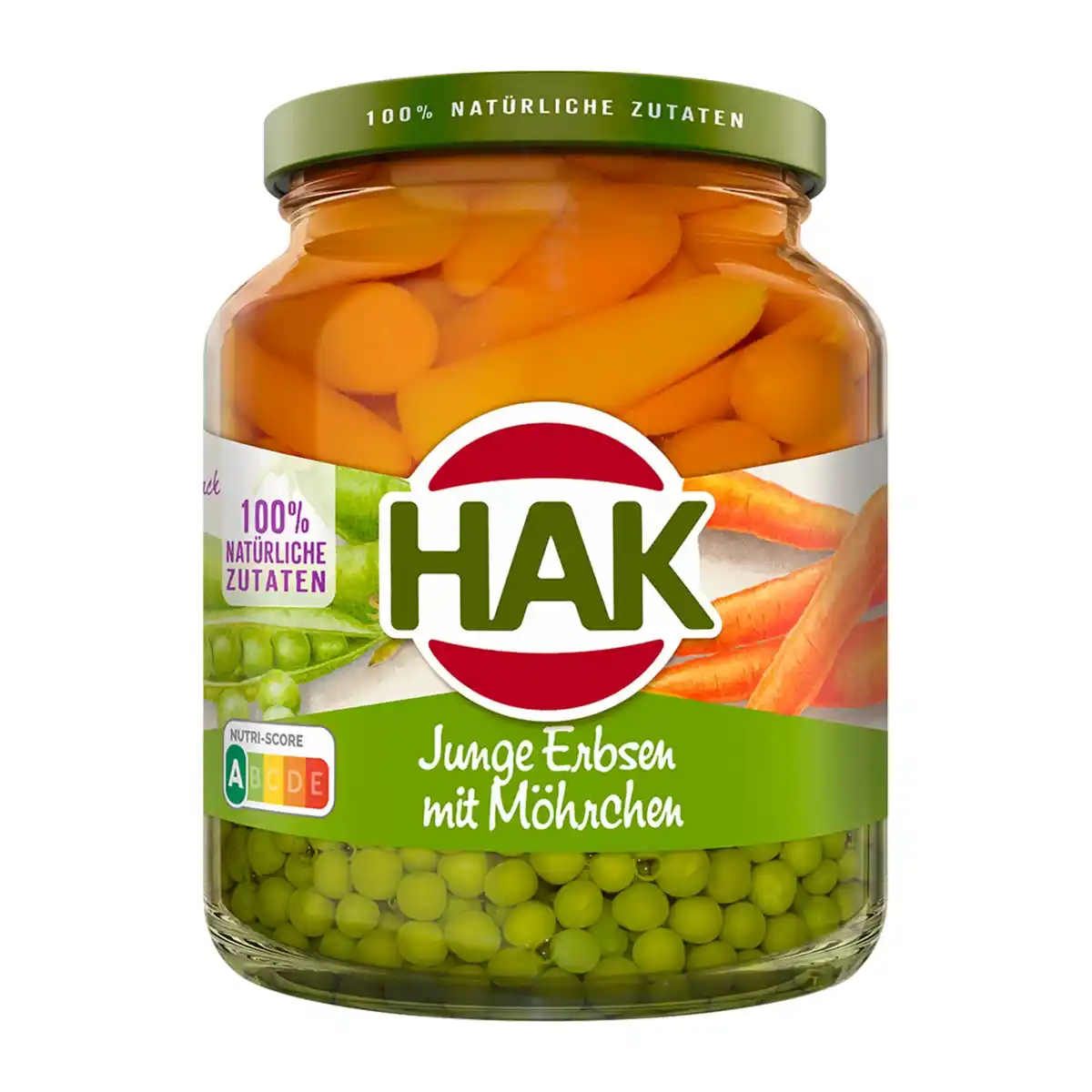 Bild 1 von HAK Junge Erbsen mit Möhrchen