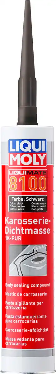 Bild 1 von Liqui Moly Liquimate Karosseriedichtstoff 8100 1K-Pur schwarz 300 ml