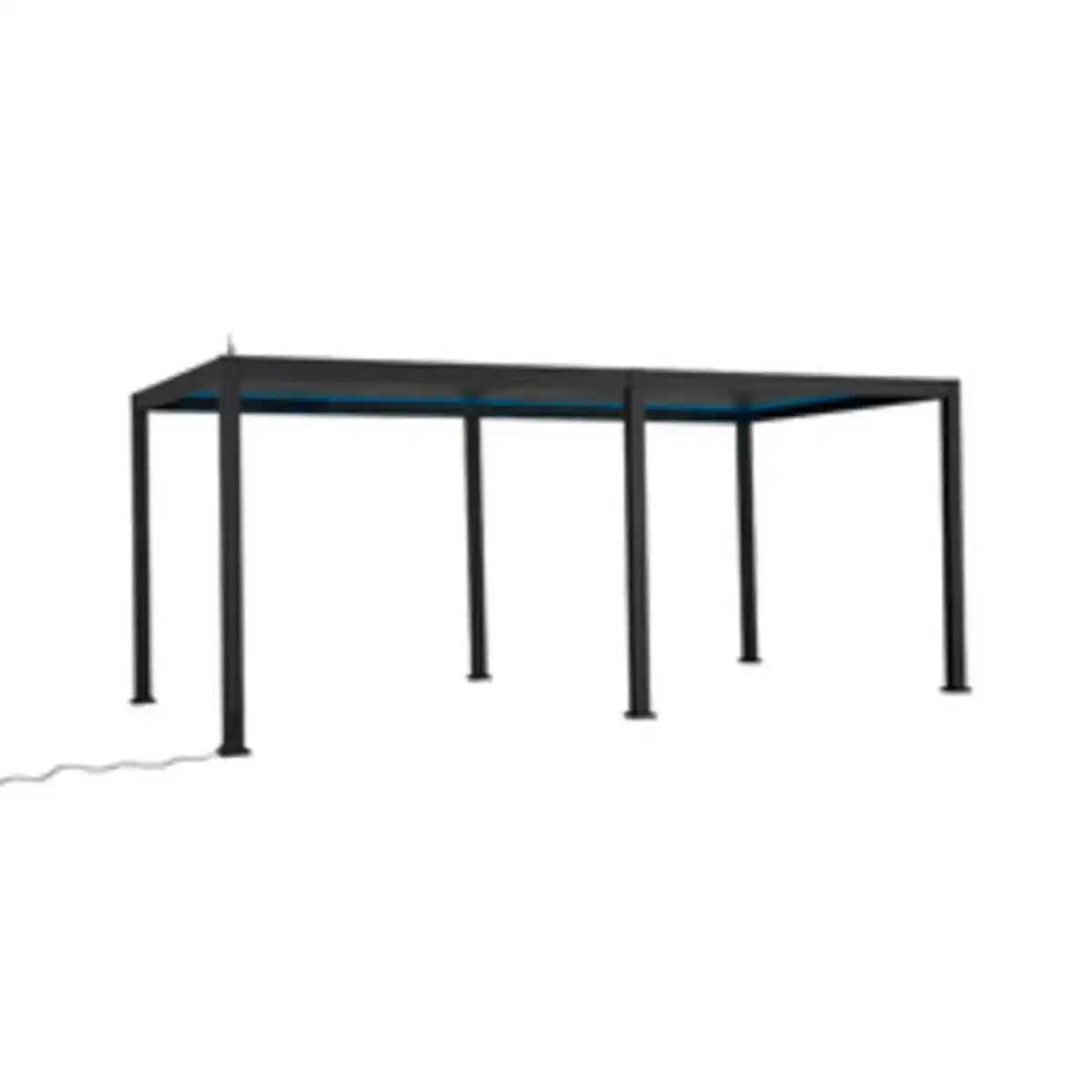 Bild 1 von Mr. GARDENER Pergola »Classic 111 Automatik«, BxTxH: 300 x 600 x 250 cm, Aluminium, anthrazit