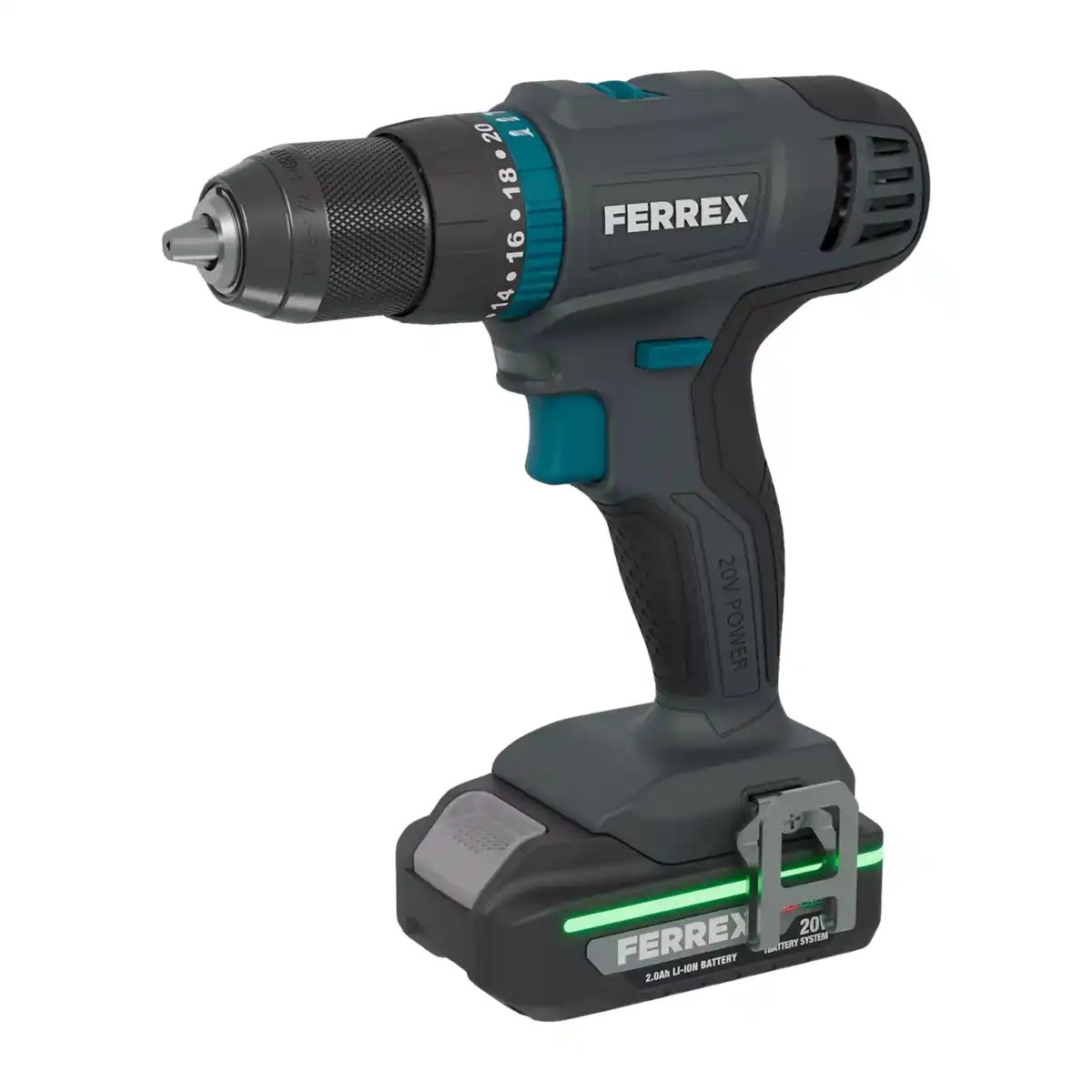 Bild 1 von FERREX 20-V-Schlagbohrschrauber
