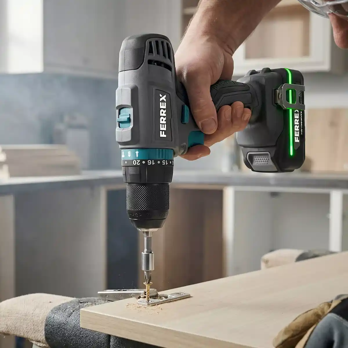 Bild 2 von FERREX 20-V-Schlagbohrschrauber