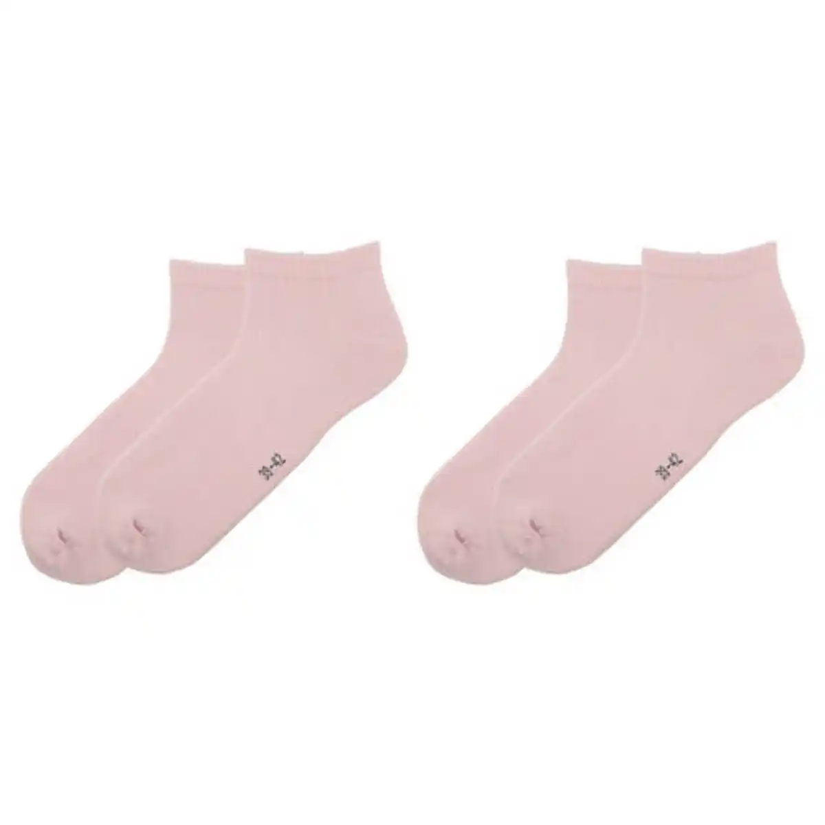 Bild 1 von UP2FASHION WOMEN Damen-Sneaker-Socken 2er-Pack, Rosa, 35/38