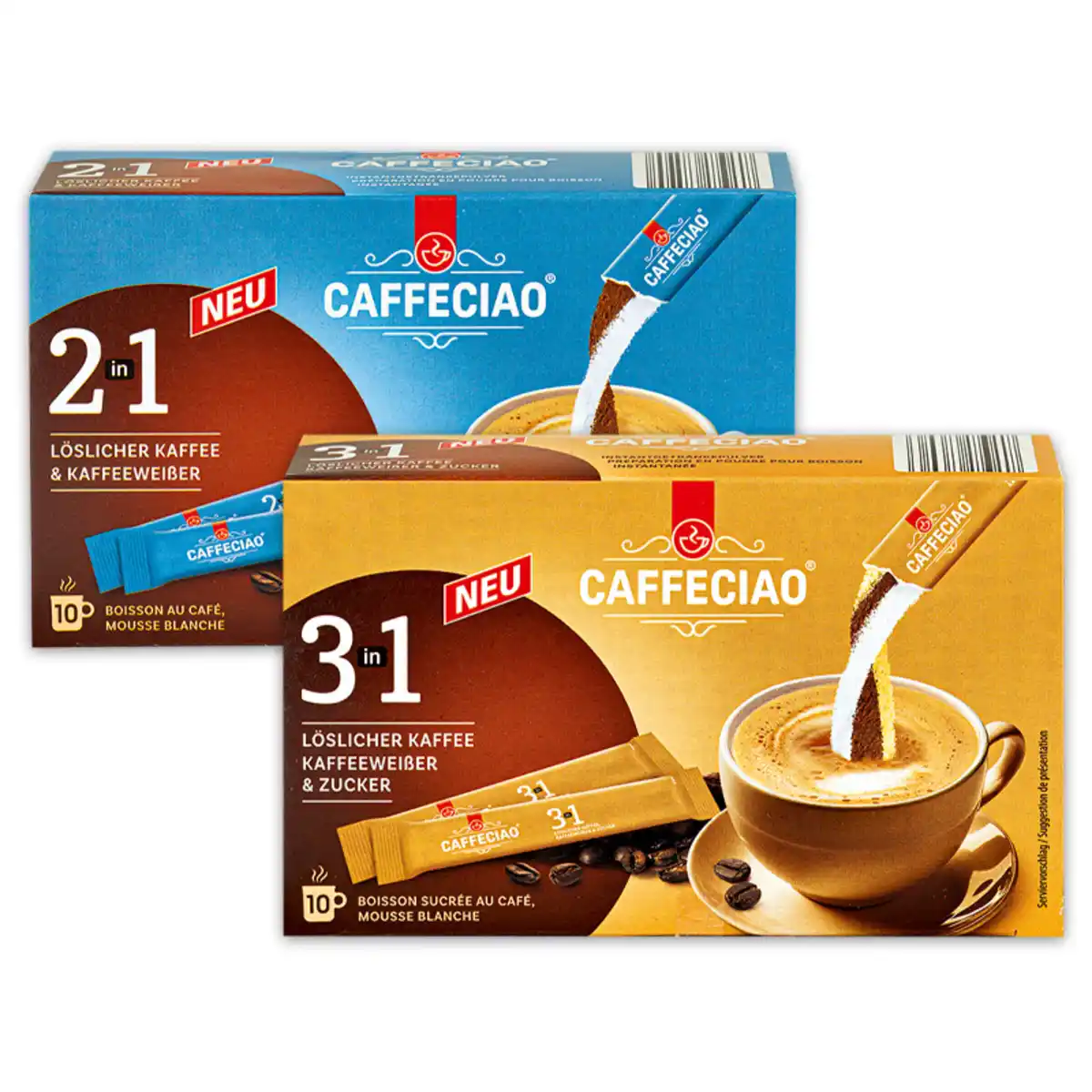 Bild 1 von Caffeciao Lösliche Kaffeesticks