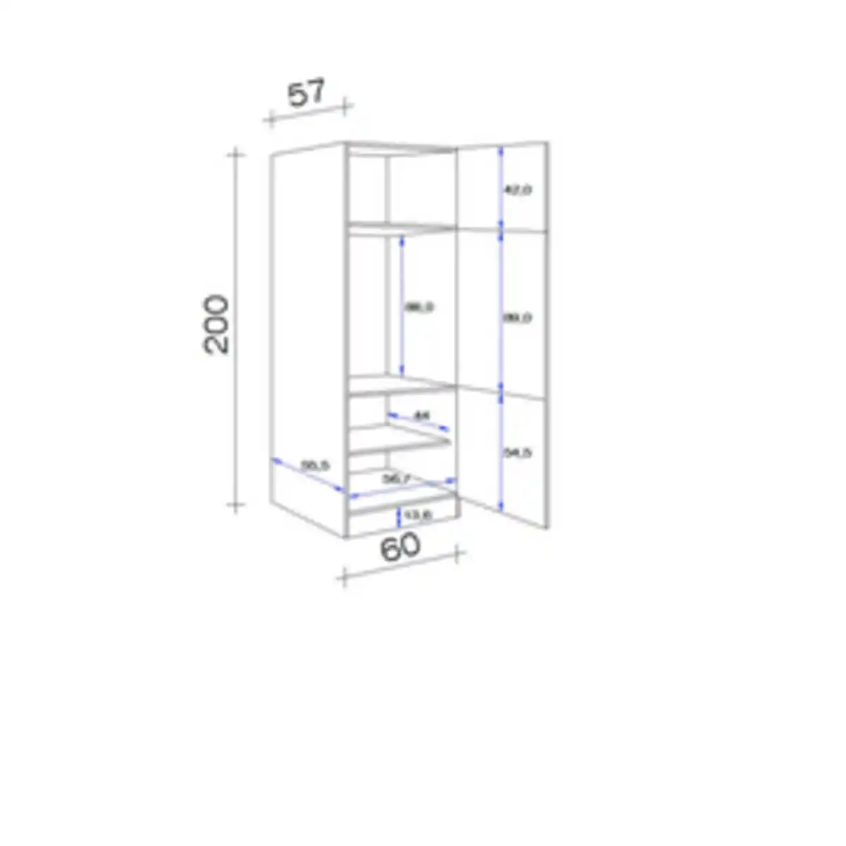 Bild 2 von Flex-Well Geräteumbauschrank »Morena«