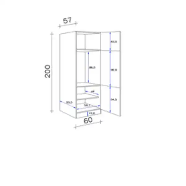 Bild 2 von Flex-Well Geräteumbauschrank »Morena«