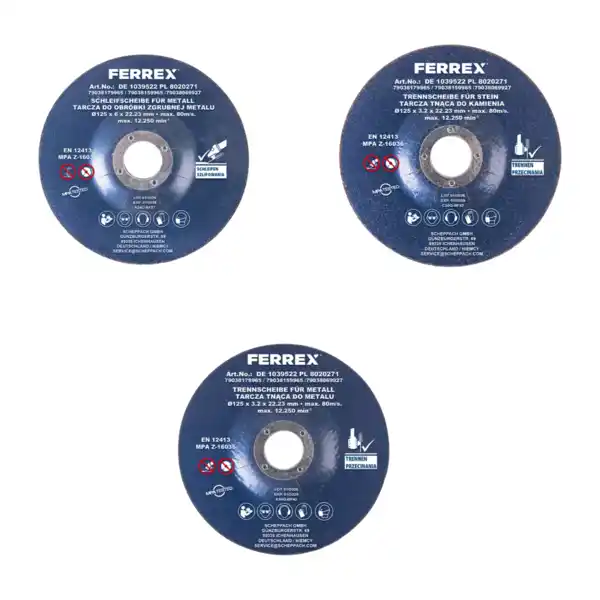 Bild 3 von FERREX Säge- / Schleif- / Schrauber-Zubehör