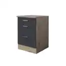 Bild 1 von Flex-Well Auszugsunterschrank »Morena«, San Remo Eichefarben / basaltgrau