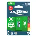 Bild 1 von ANSMANN® Akku »Solar 600«, NiMH, Micro AAA, 2er Pack