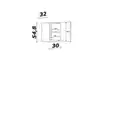 Bild 3 von Flex-Well Hängeschrank »Morena«, Basaltgrau/San Remo Eiche, grau, melaminbeschichtete Spanplatte