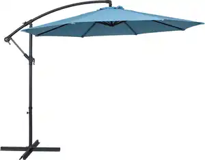 TrendLine Ampelschirm hellblau Ø 300 cm inkl. Kreuzständer
