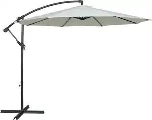 TrendLine Ampelschirm creme Ø 300 cm inkl. Kreuzständer