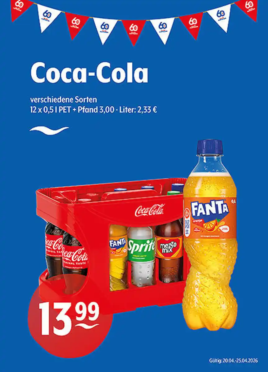 Bild 1 von Coca-Cola verschiedene Sorten