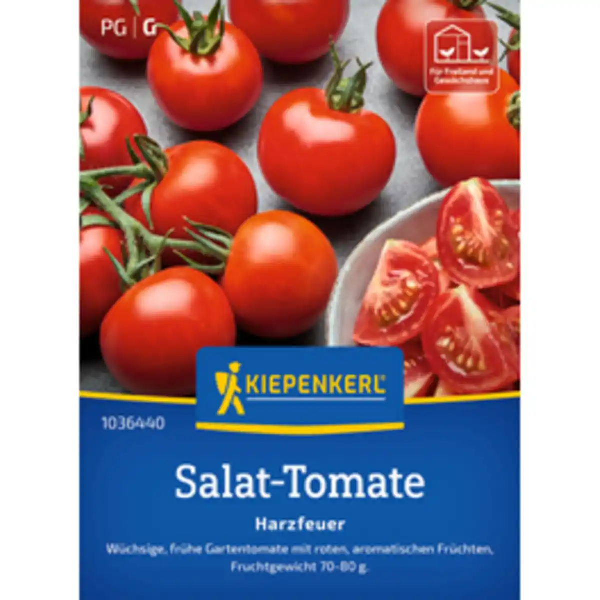 Bild 1 von Kiepenkerl Salattomate Solanum esculentum »Harzfeuer F1«, rot
