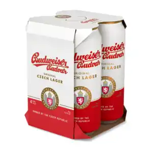 BUDWEISER BUDVAR Czech Lager