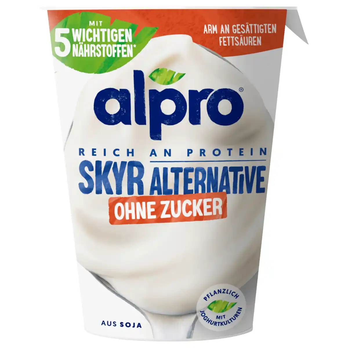 Bild 1 von Alpro Skyr-Alternative Ohne Zucker vegan 400g