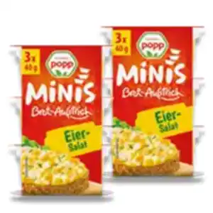 popp Brotaufstrich Minis