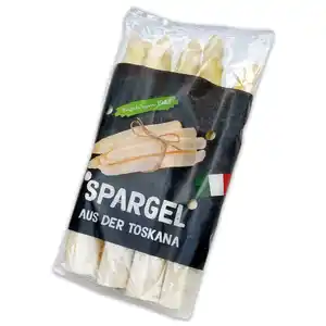 Frisch vom Feld Spargel aus der Toskana
