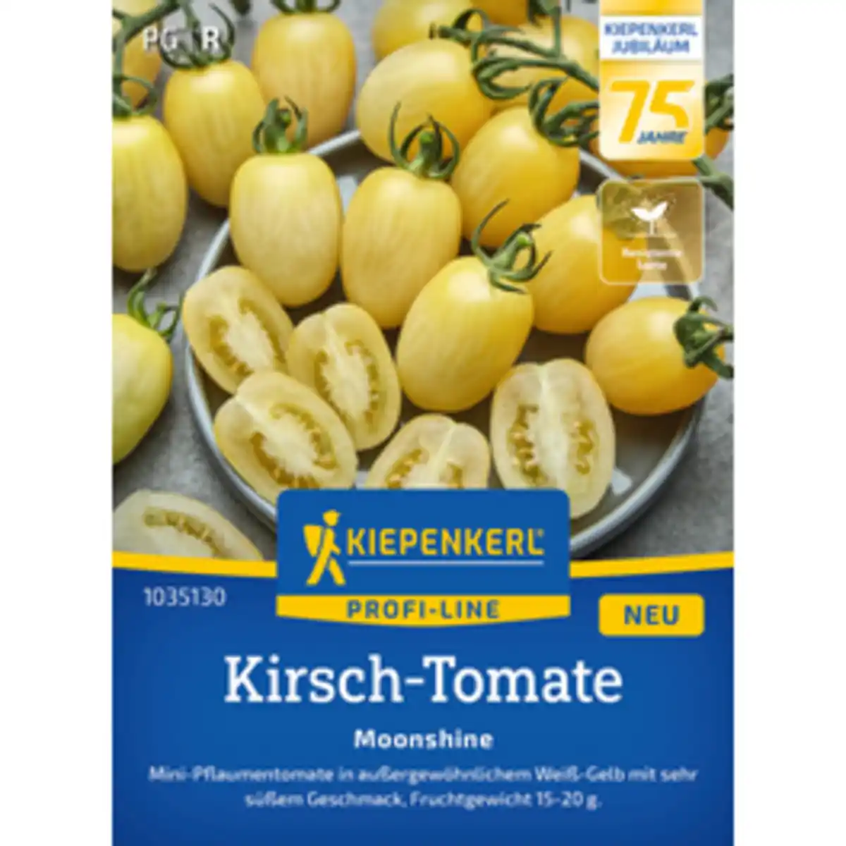 Bild 1 von Kiepenkerl Cocktailtomate Solanum Solanum lycopersicum »Moonshine«, einjährig