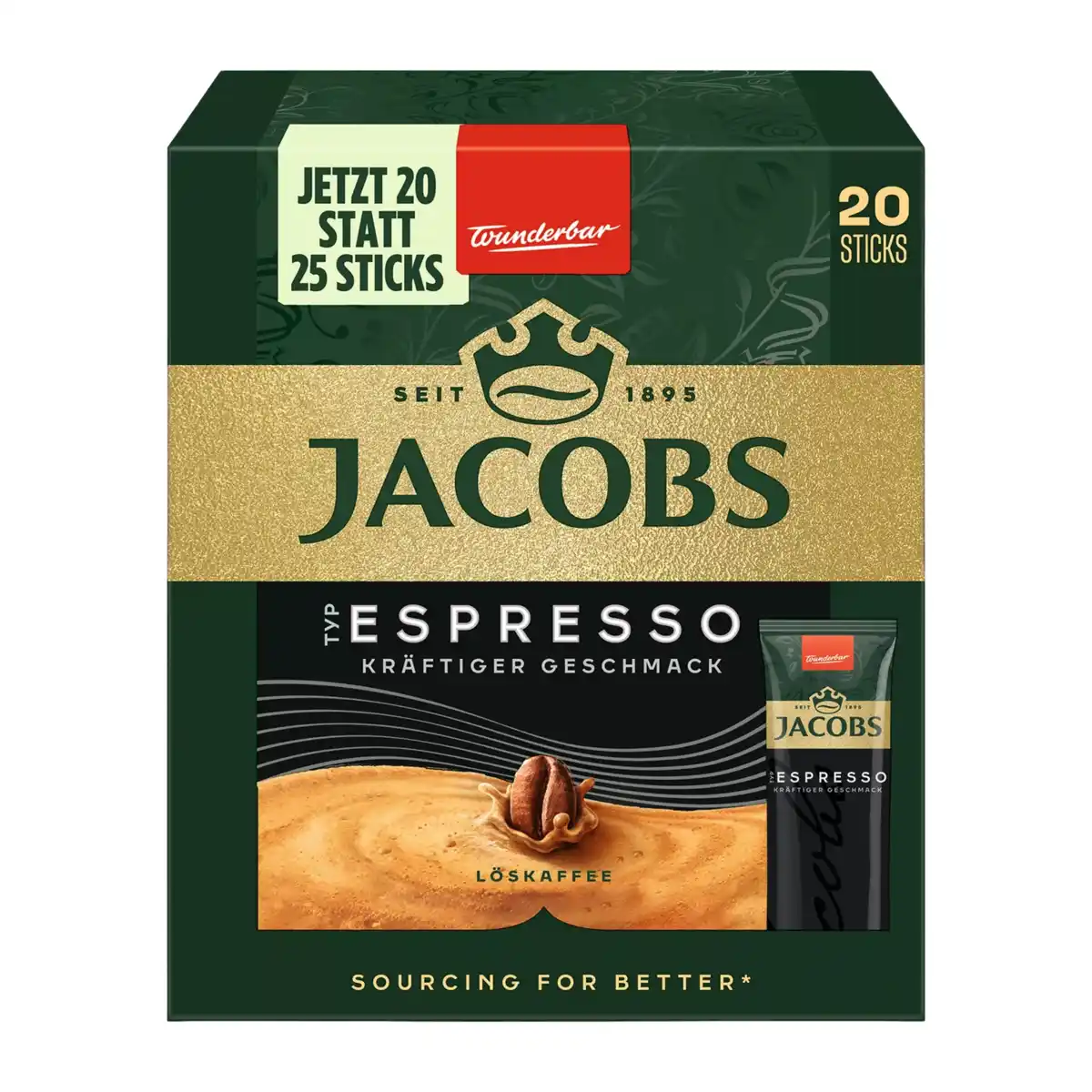 Bild 1 von JACOBS Espresso-Sticks