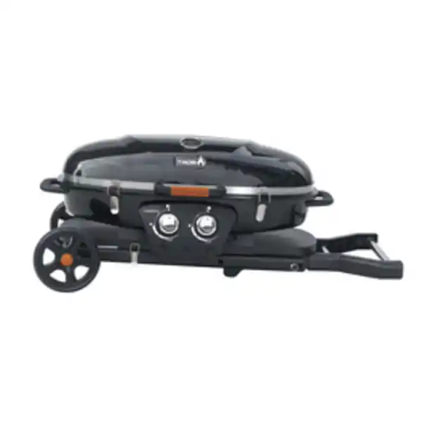 Bild 2 von THOR Gasgrill »Cambridge Travel BBQ«, 2 Brenner, 5,9 kW, klappbar, rollbar