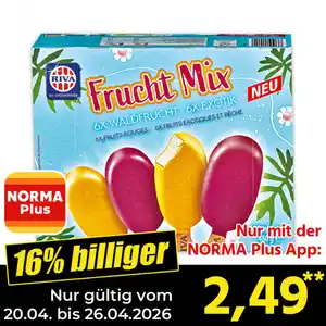 Riva Mini Frucht Mix Stieleis