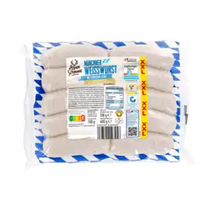 ALPENSCHMAUS Münchner Weißwurst XXL