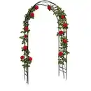 Bild 1 von Rosenbogen 'Oxford' 124 x 36 x 238 cm schwarz