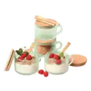 Glas–Frühstücks–Set