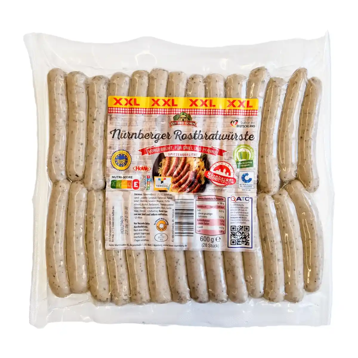Bild 1 von GUT DREI EICHEN Nürnberger Rostbratwürste XXL