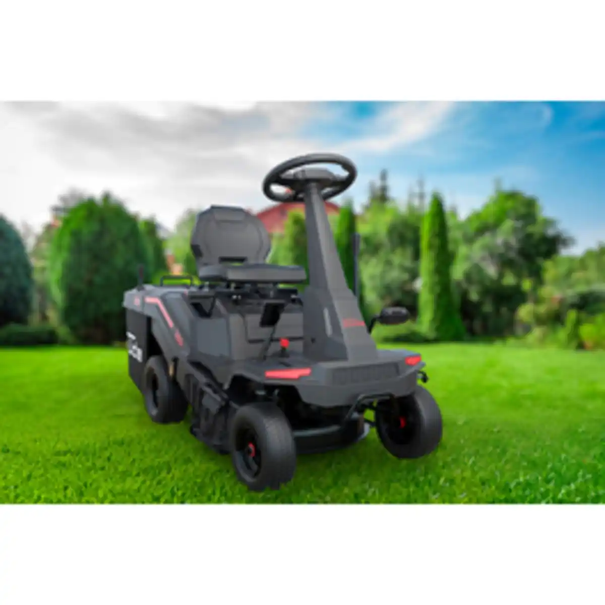 Bild 3 von GÜDE Aufsitzmäher »GAR 610-224 Automatik«, 4,5 kW, inkl. Grasfangbehälter, Schnittbreite: 61 cm