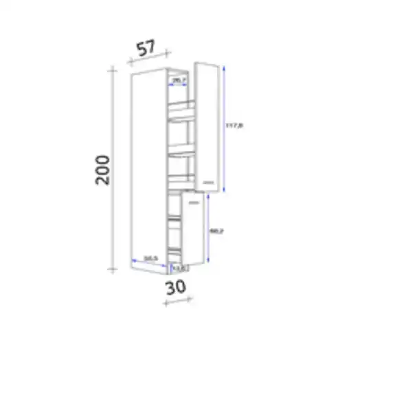 Bild 2 von Flex-Well Apothekerschrank »Morena «