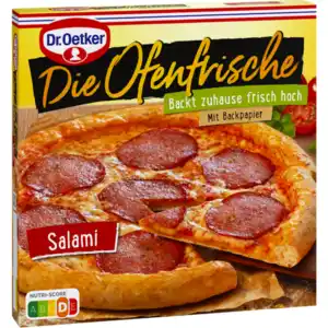 Dr. Oetker Die Ofenfrische oder Pizza Tradizionale
