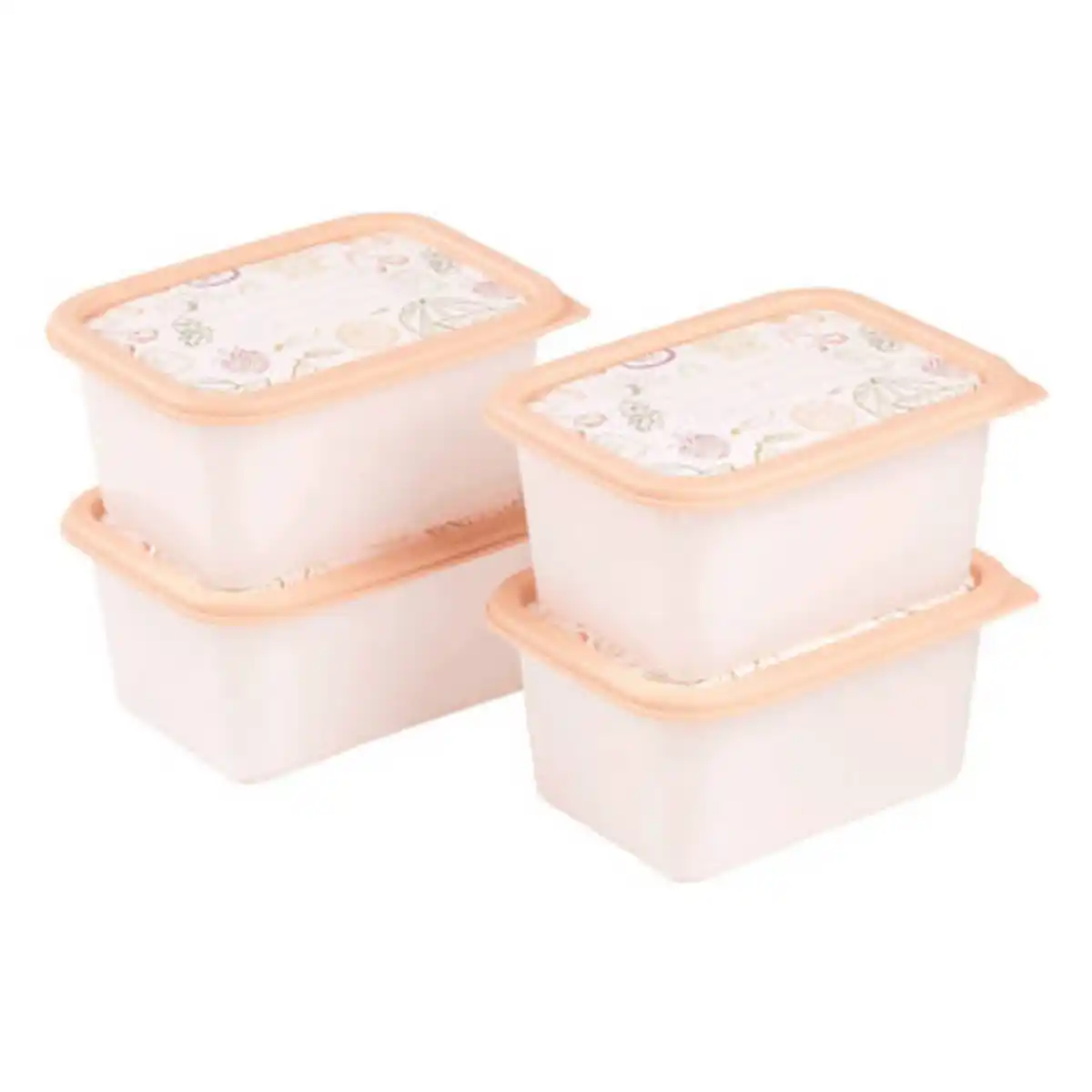 Bild 1 von CROFTON Tiefkühldosen Sets, 4er-Set 0,75 l