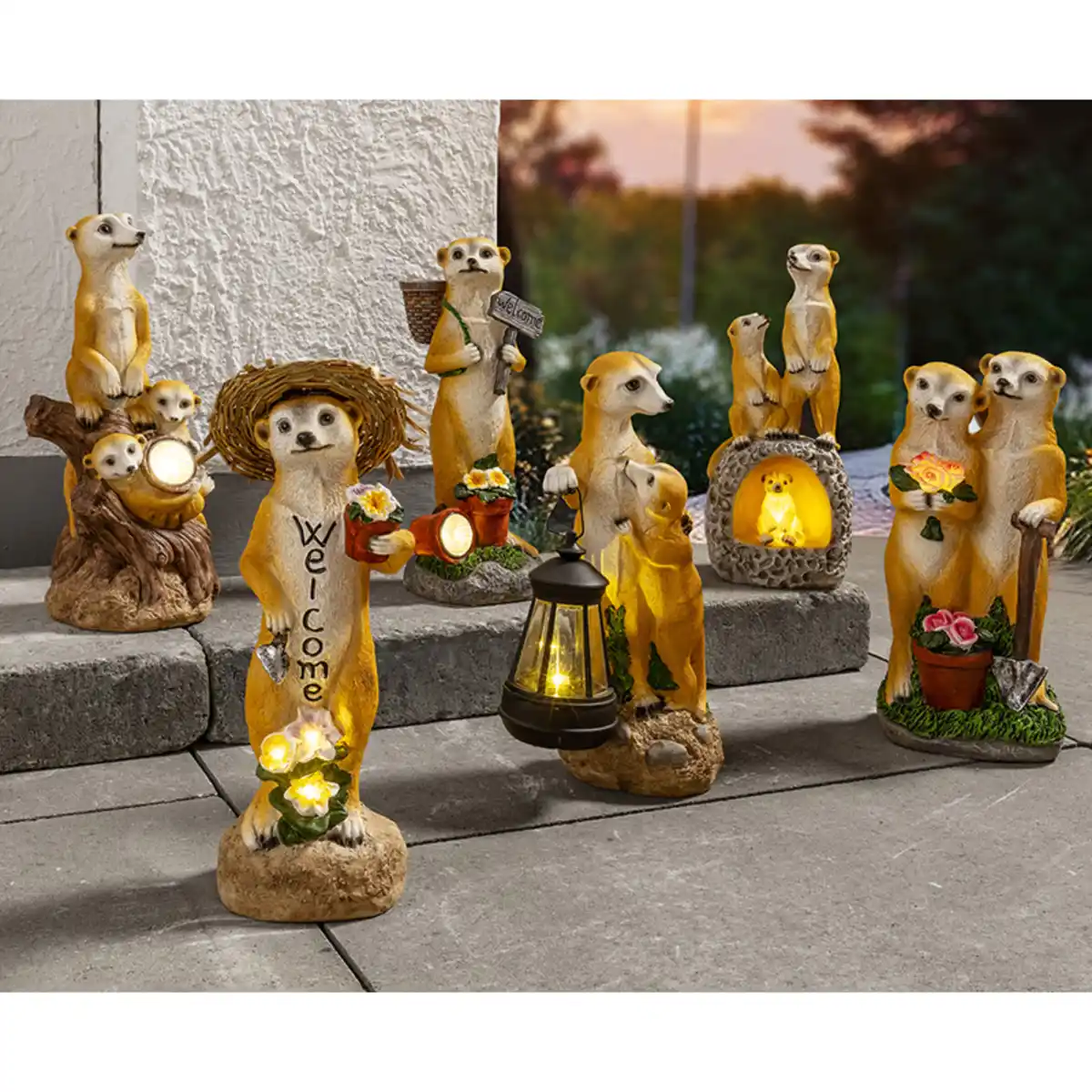 Bild 1 von I-Glow LED-Solar-Erdmännchen