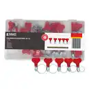 Bild 1 von Kraft Werkzeuge Dichtungs-Schlauchschellen-Sortiment mit Griff 28-tlg.