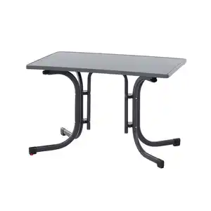 Siena Garden Gartentisch 'Paco' klappbar Stahl 70 x 70 x 110 cm