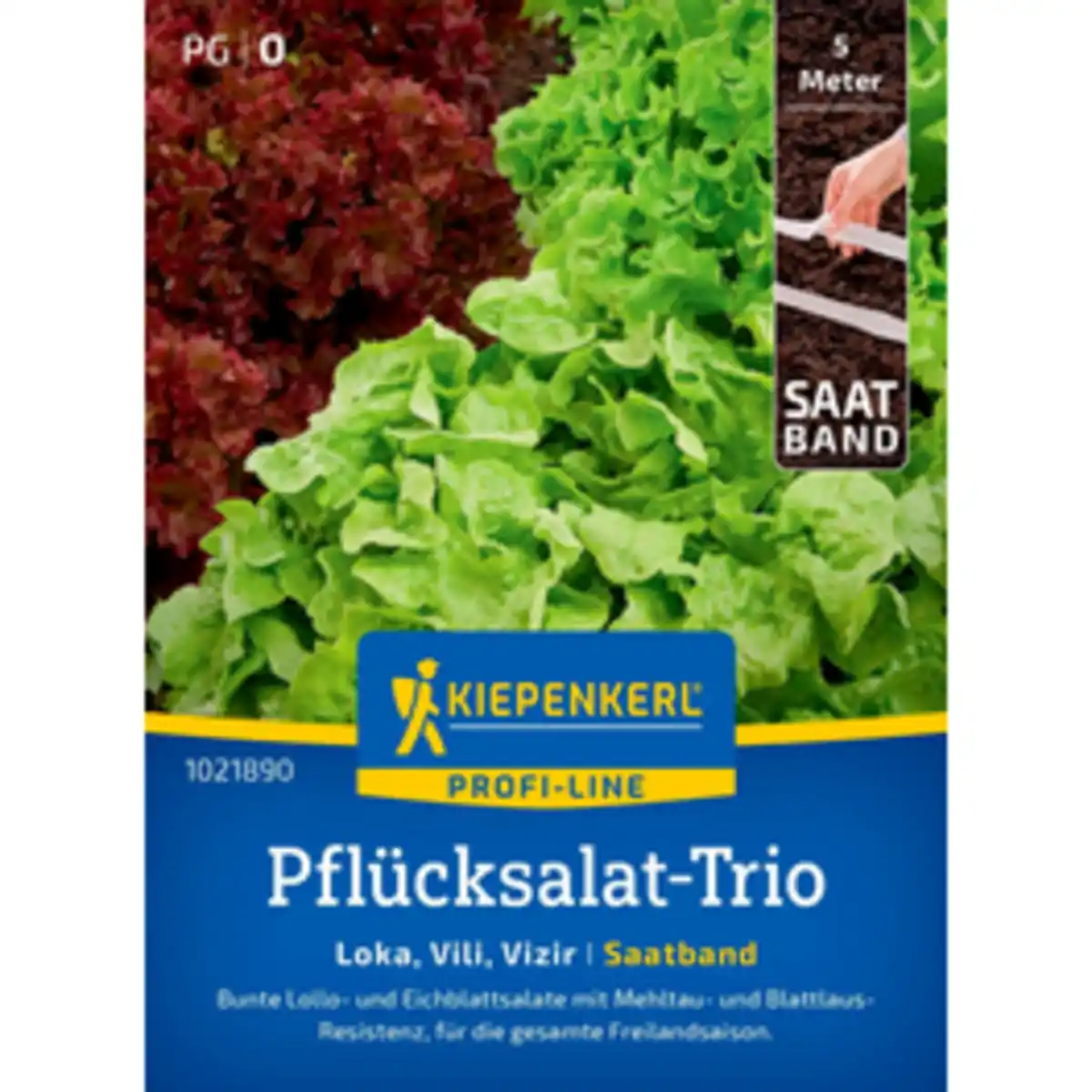 Bild 1 von Kiepenkerl Pflücksalat Lactuca sativa »Loka/Vili/Vizir«, einjährig