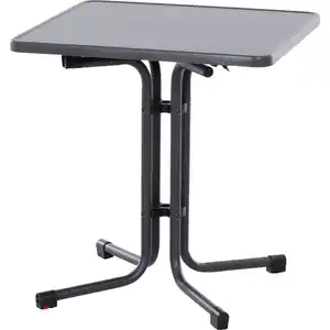 Siena Garden Gartentisch 'Paco' klappbar Stahl 70 x 70 x 70 cm