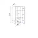 Bild 2 von Flex-Well Geräteumbauschrank »Wito«