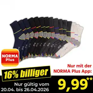 Toptex Pro Kurzschaft-Arbeitssocken 15 Paar