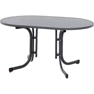 Siena Garden Gartentisch 'Paco' klappbar Stahl 90 x 70 x 138 cm
