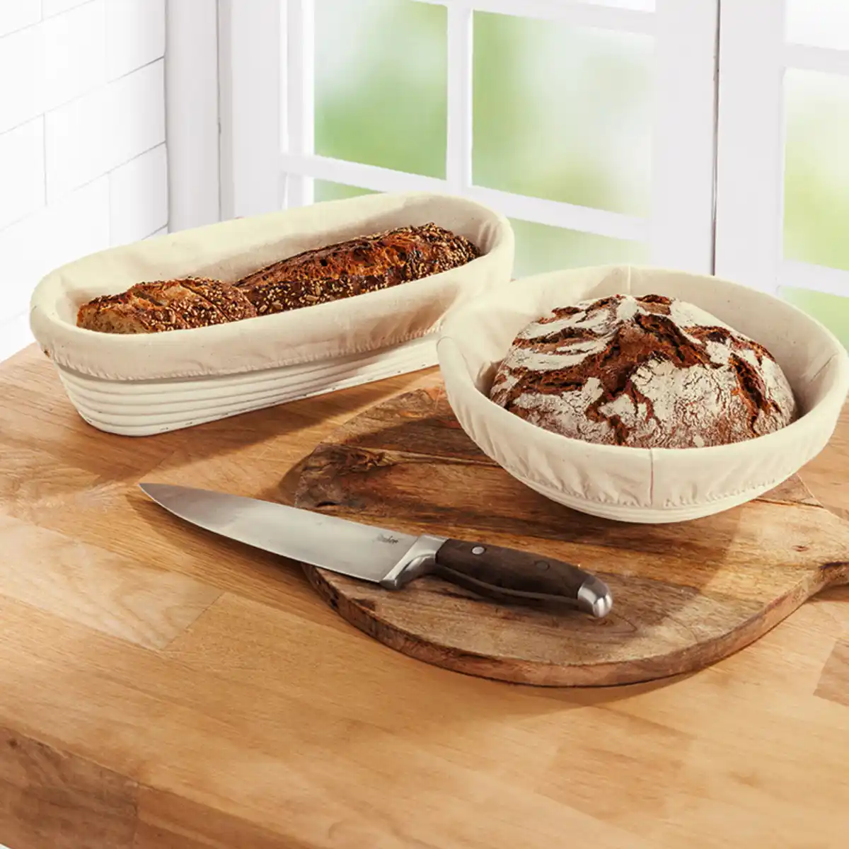 Bild 1 von Casa Royale Rattan-Gärkörbchen 2in1