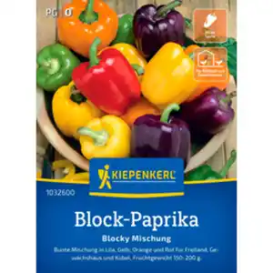 Kiepenkerl Blockpaprika Capsicum Capsicum annuum »Blocky Mischung«, einjährig