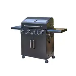 THOR Gasgrill »Minnesota «, Grillfläche: 67 x 36,3 cm, Edelstahl, schwarz