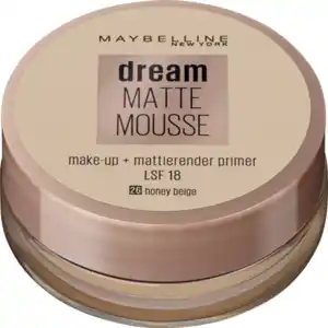 Maybelline New York Dream Matte Mousse Make-Up Nr. 26 Honey Beige, 18 ml