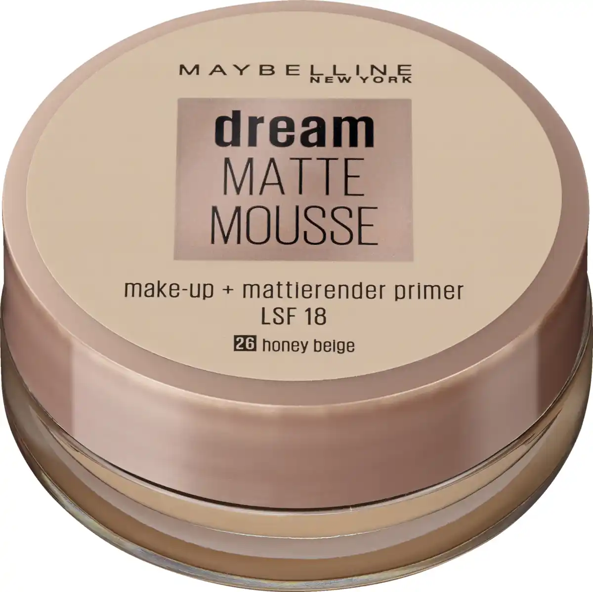 Bild 1 von Maybelline New York Dream Matte Mousse Make-Up Nr. 26 Honey Beige, 18 ml