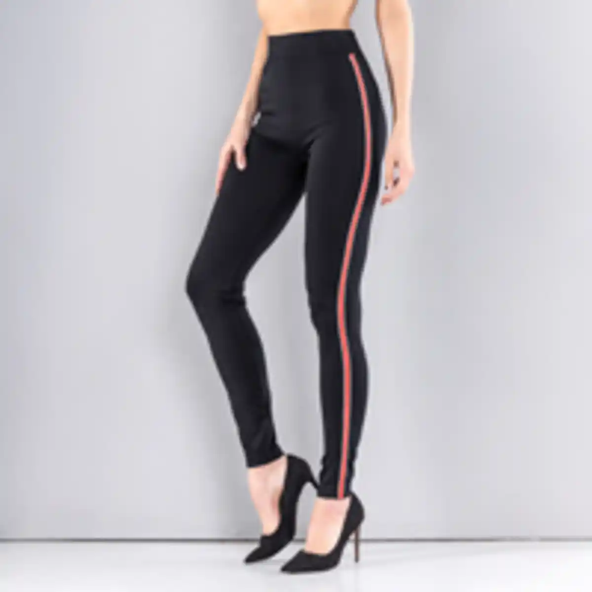 Bild 3 von Leggings mit Streifen