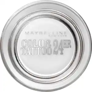 Maybelline New York Eyestudio Color Tattoo 24H Creme-Gel-Lidschatten Nr. 45 Infinite White, 3,5 ml